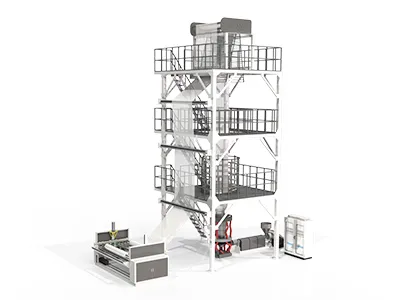 Machine de moulage par soufflage de film agricole