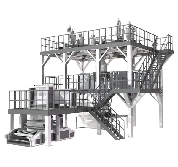Machine de moulage par coextrusion-soufflage (films PE/PP à 5-11 couches)