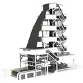 Machine de Moulage par Soufflage pour Géomembranes (Largeur 6 à 8 m)