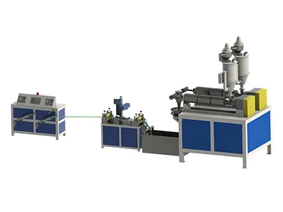 Ligne d’extrusion de gaines plates