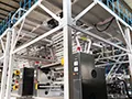 Machine de moulage par soufflage de film (film PVC monocouche)