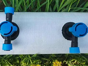 Tuyau d’arrosage plat perforé
